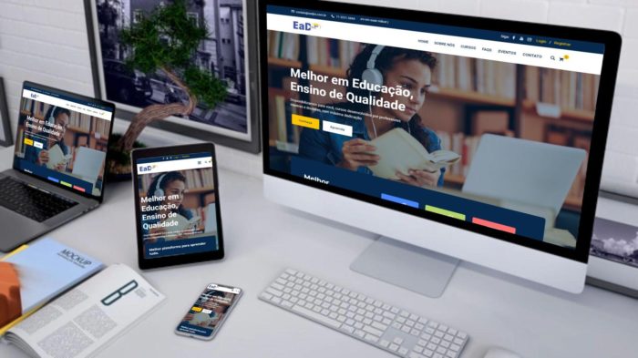 Criação do Site EAD JRA